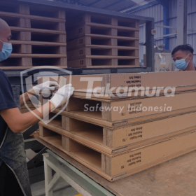 pallet kertas untuk kontainer